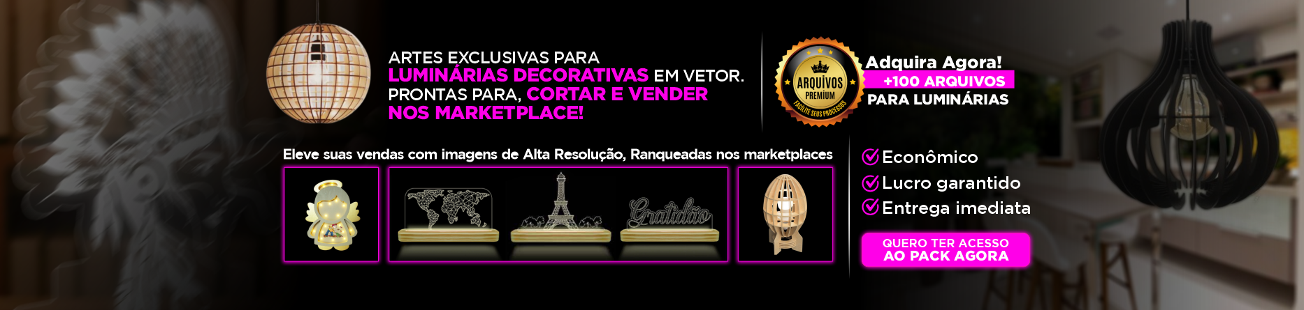 Luminárias