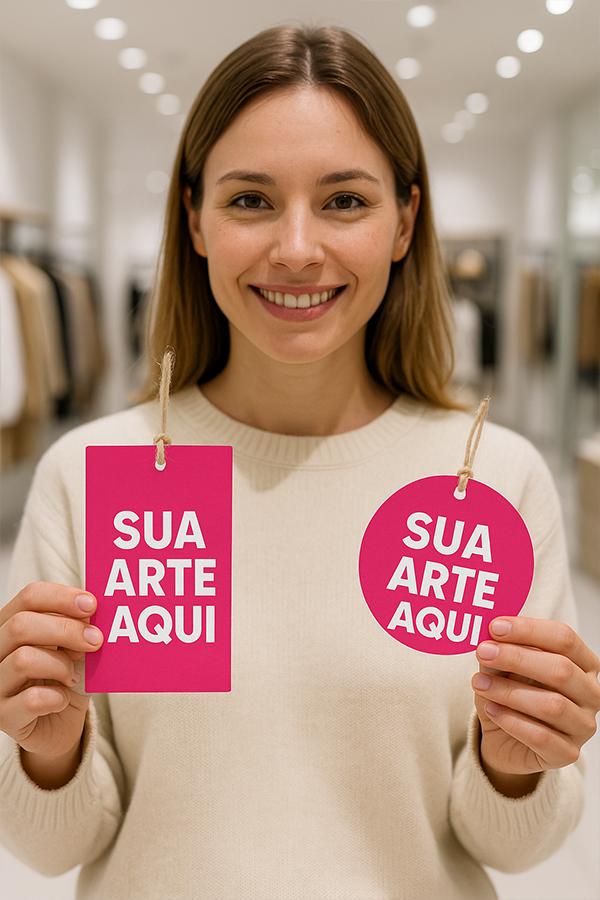100 Tags papel 250g