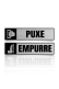 Adesivo Puxe e Empurre