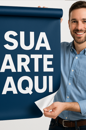 Adesivo Premium 0,10 Venda por Metro Quadrado 4x0 Fosco Corte Reto ou Especial Material para uso EXTERNO e Interno - SOMENTE COLETA NA EMPRESA.