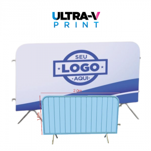 Capa de Gradil Personalizada Tecido Helanca Super HD 200x100 4x4 Sublimática Costura 