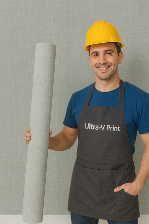 Platinum DECCOR | LINEN COLORS Vinil Adesivo 58x300 cm 4x0 Impresso Corte Reto 